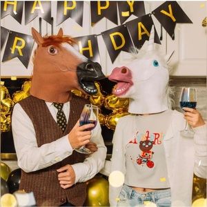 Horse Mask Party Dress Up Horse Head masks for adults.